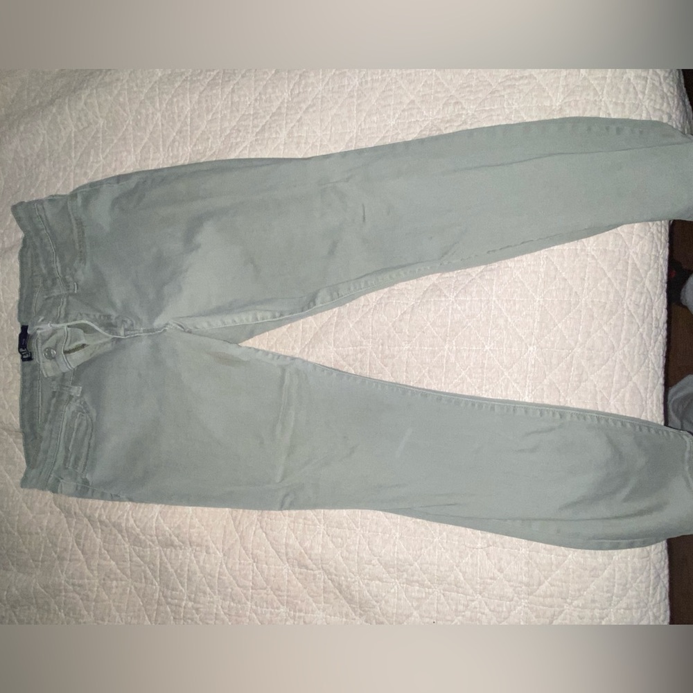 Army green gap jeans